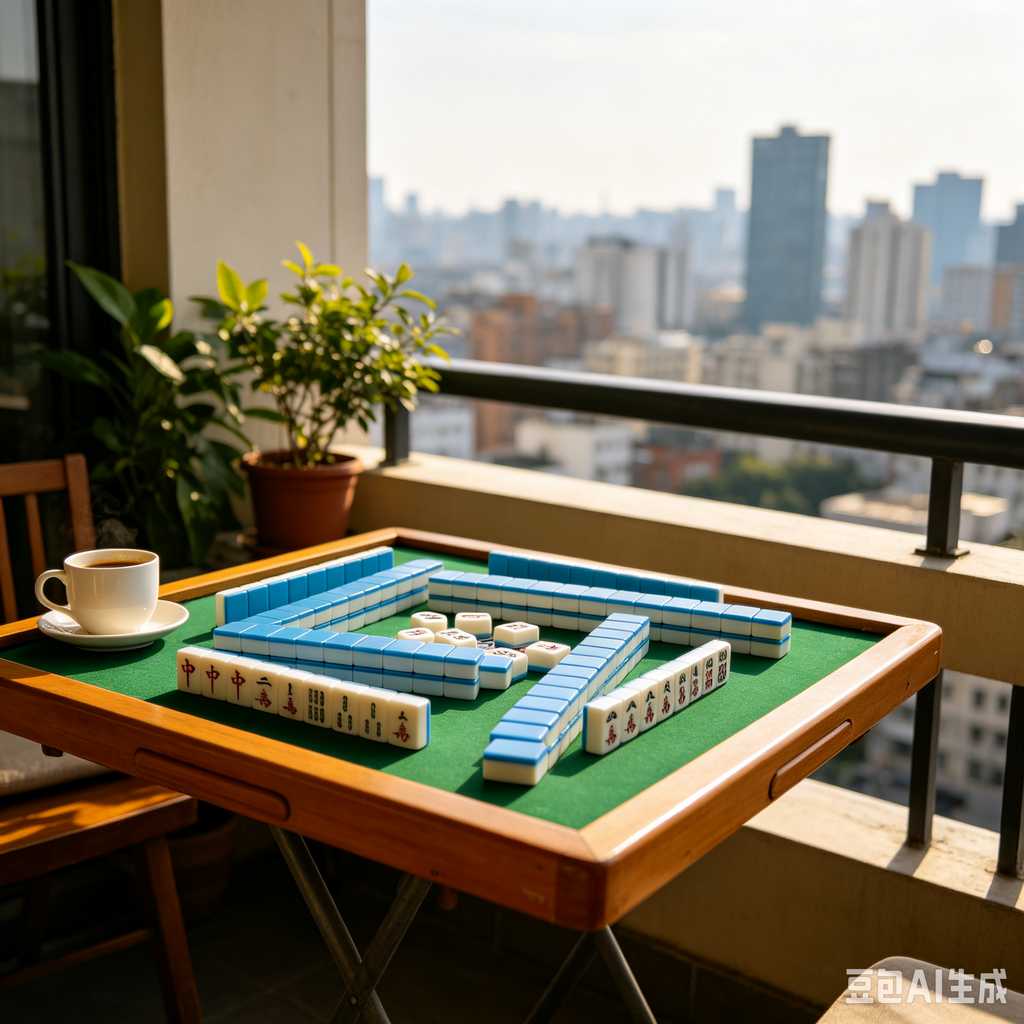 smooth print surface mahjong tiles