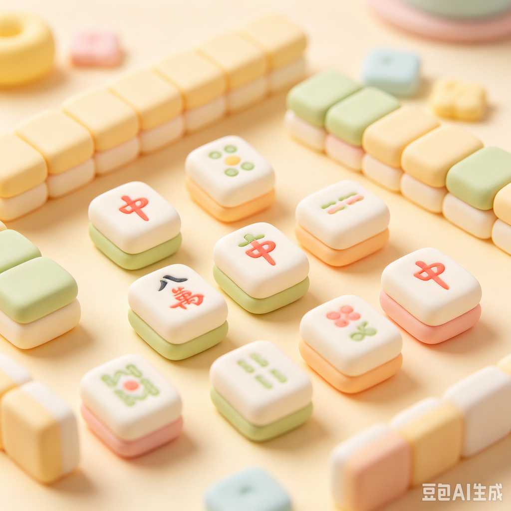 luxury carving mahjong tiles